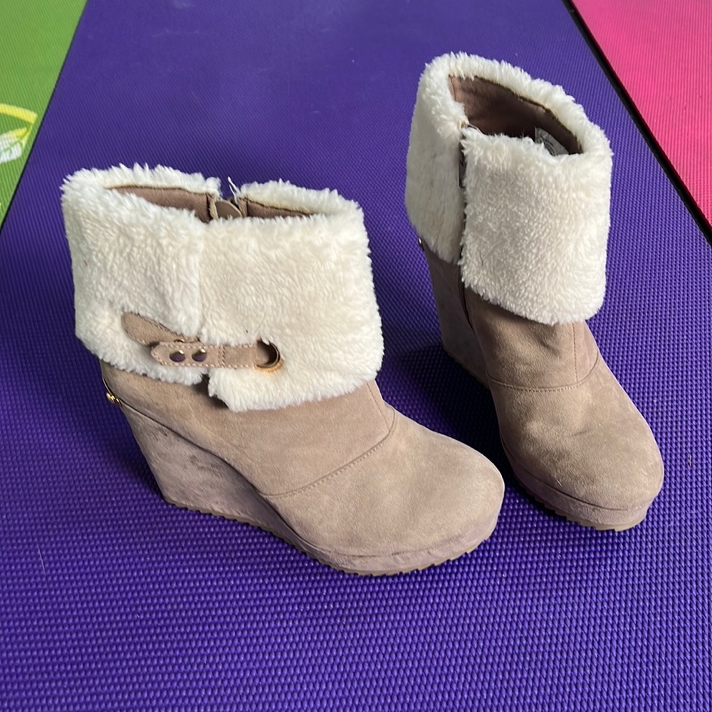 Juicy Couture wedge ankle boots